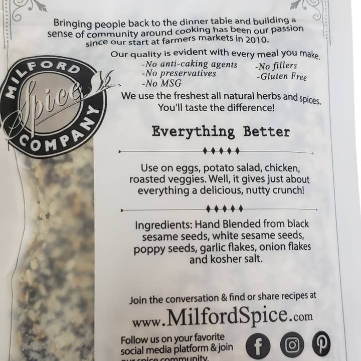 Milford Spice Company - Wholesale Dried Spice Mix - Everything Better - Shelf Ready 10 Pack in a Display Box1