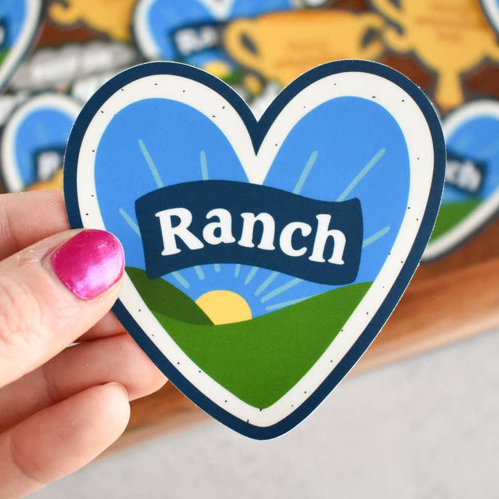 Ranch Heart Sticker and other Purchase Wholesale ranch dressing packets. Free Returns & Net 60 Terms on Faire trending on Faire.