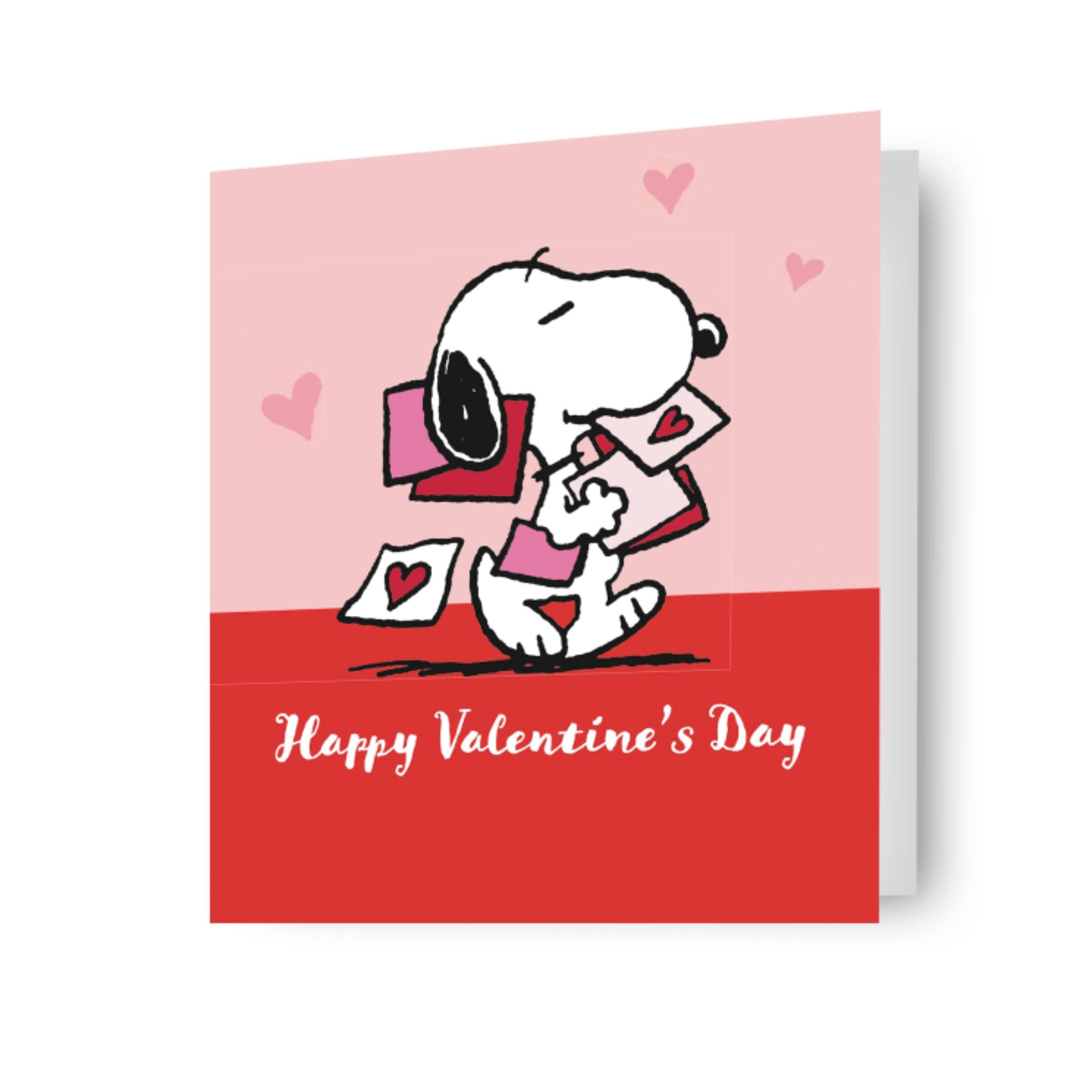Danilo Promotions Ltd – wholesale Valentine's Day card – Peanuts Valentine's Day Card