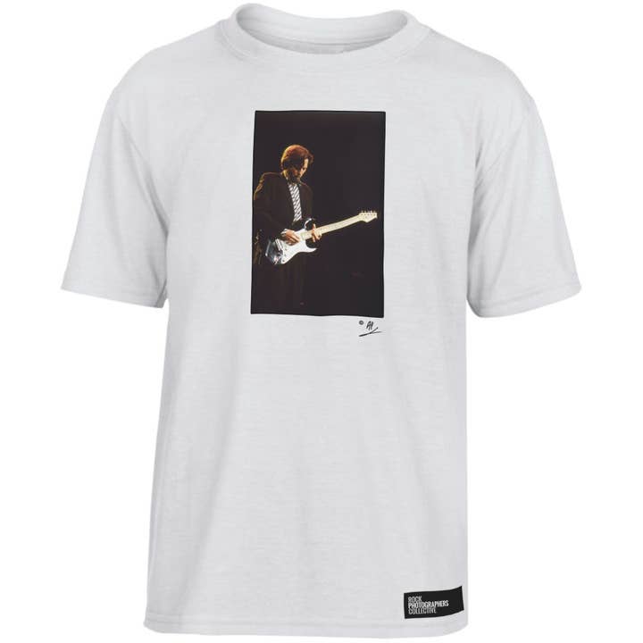 Rock Photographers Collective – wholesale T-shirt med screentryck – Barn – Eric Clapton (1) 1991 T-Shirt för barn