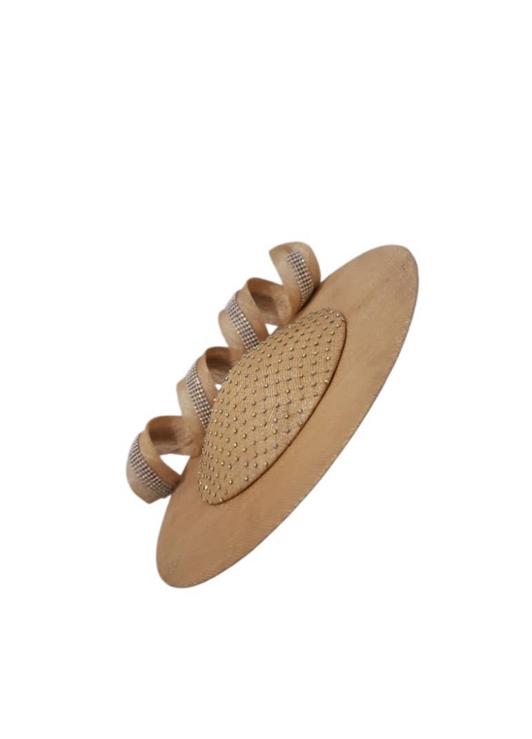 Rehoboth Hats - Wholesale Fascinator Hat - Women's - Spiral Elegance Sinamay Fascinator6