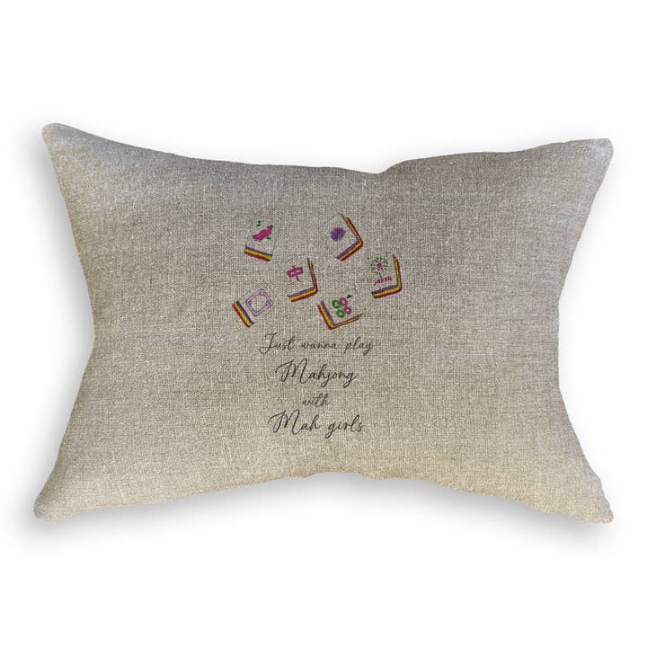 French Graffiti - Wholesale Tea Towel - Mahjong with Mah Girls8