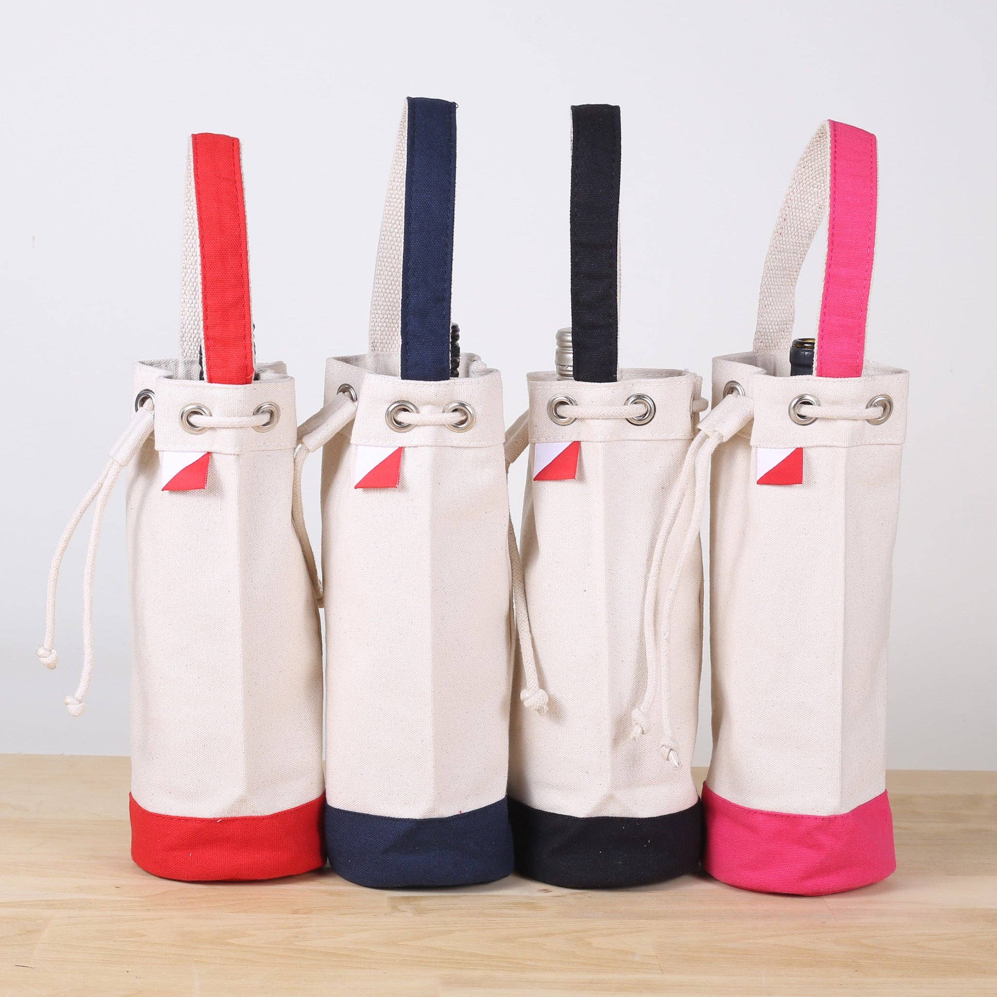 ShoreBags - Wholesale Wine Gift Bag - Single Bottle Wine Champagne Bag5