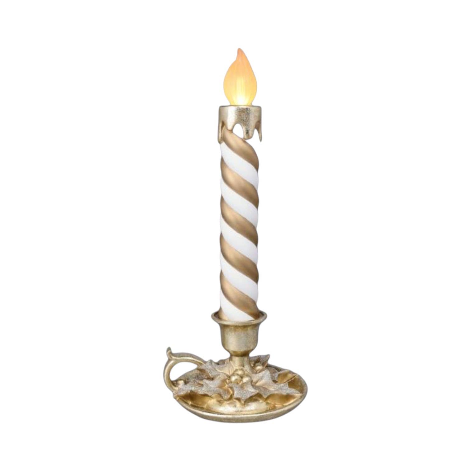 December Diamonds - Vente Bougie sans flamme - Bougeoir LED de 18 pouces0