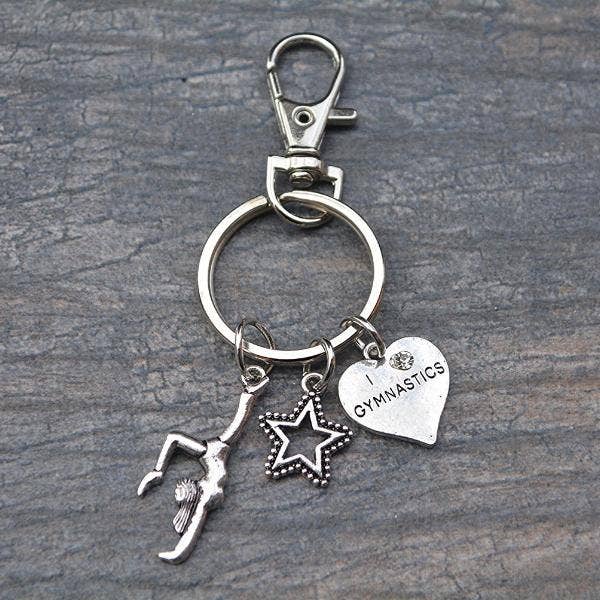 Sportybella - Wholesale Keychain - Kids - Girls Gymnastics Keychain2