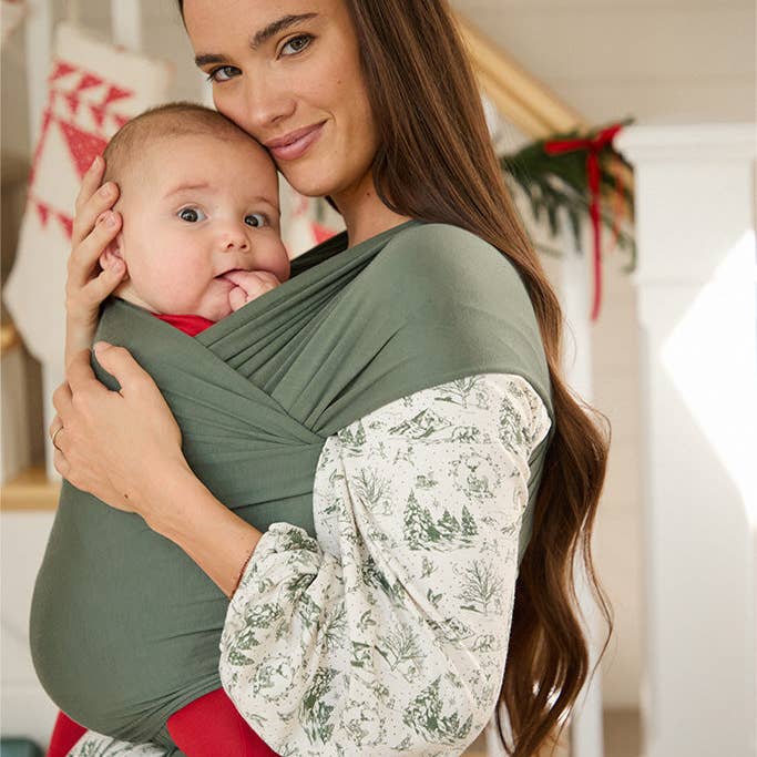 Solly Baby - Wholesale Baby Wrap/Sling - Basil Wrap1