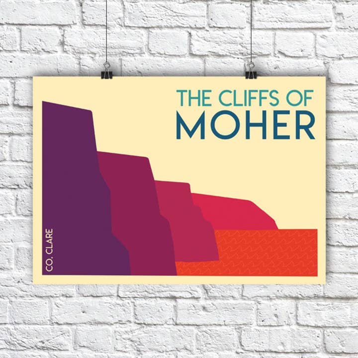 Cliffs of Moher A3-Druck für den Großhandel von Maktus