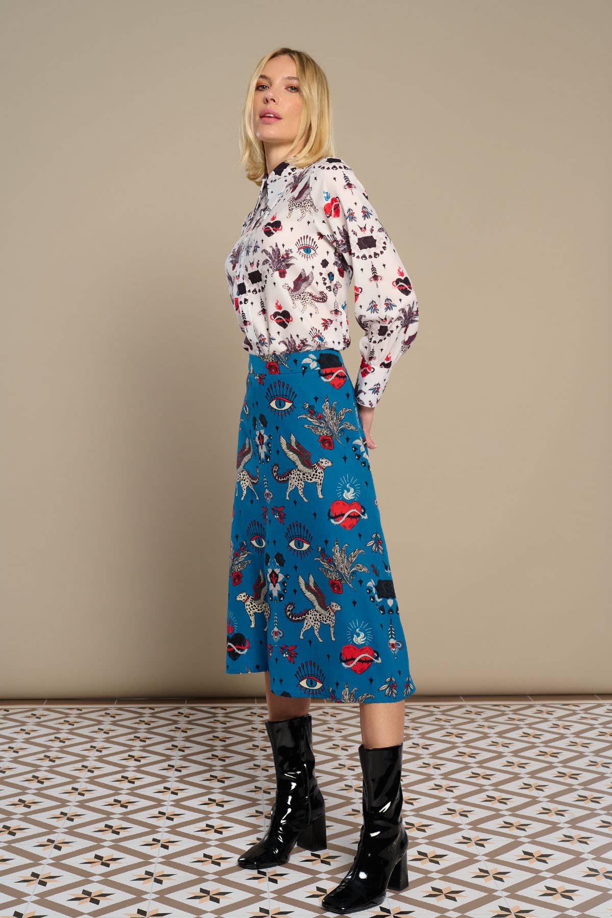 Blank WHITE MYTHO TOP for wholesale on Faire2