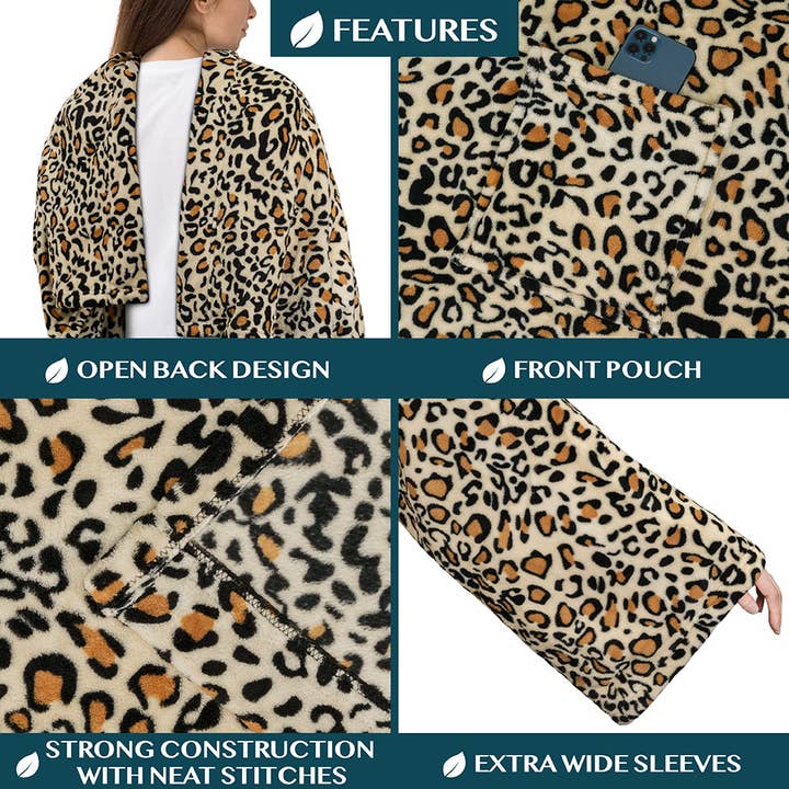 Pavilia - Vendita all'ingrosso Plaid - Coperta con maniche - Tasca applicata59