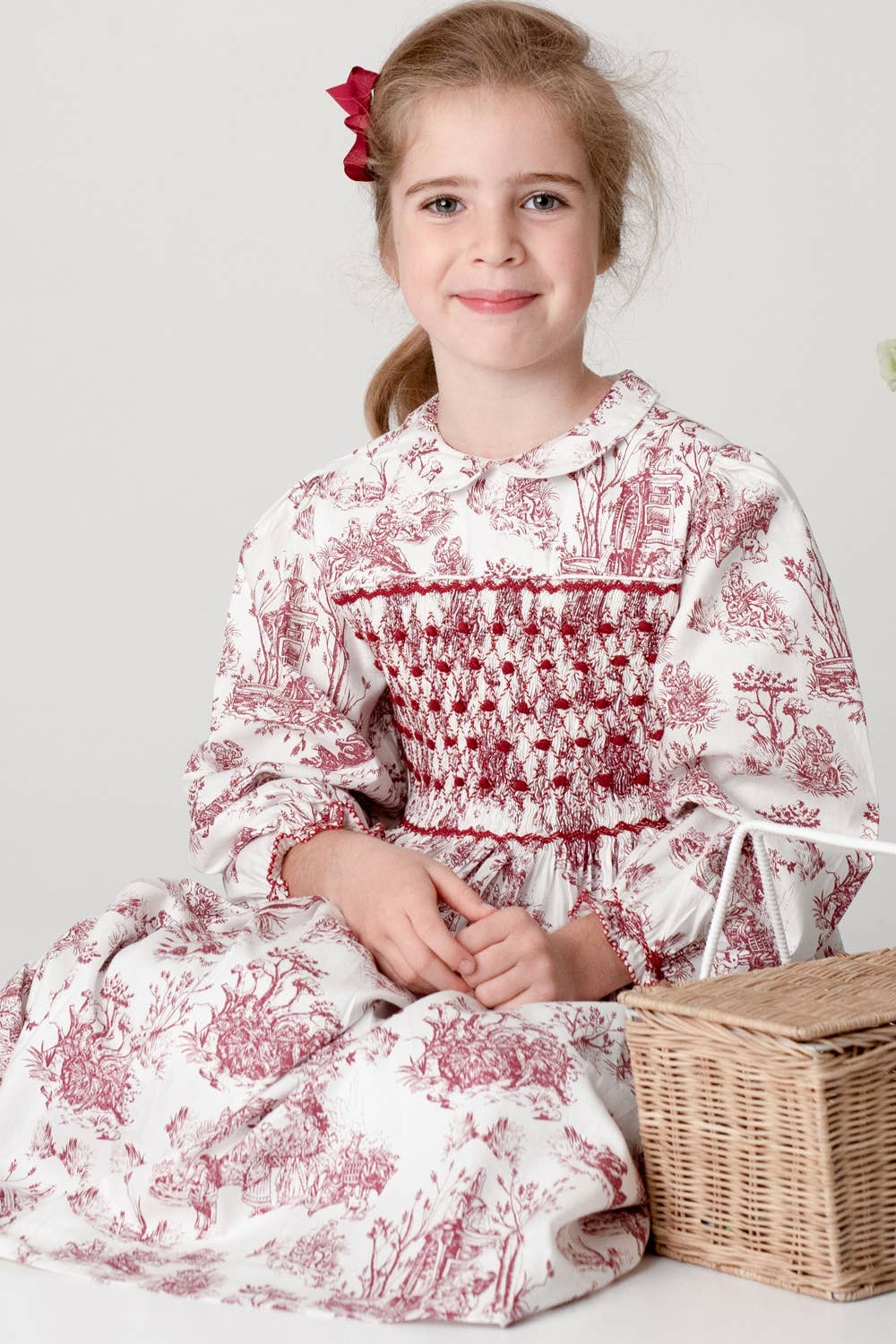 Annafie London Ltd - Wholesale Dress - Kids - PHILINE smocked dress6