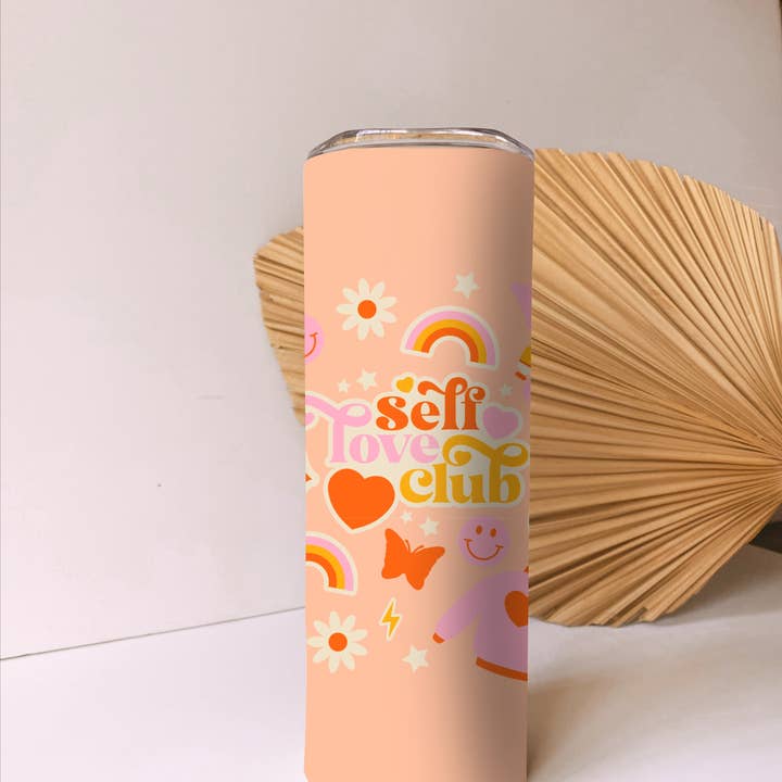 Self Love Club Tumbler voor wholesale door amarieacreates