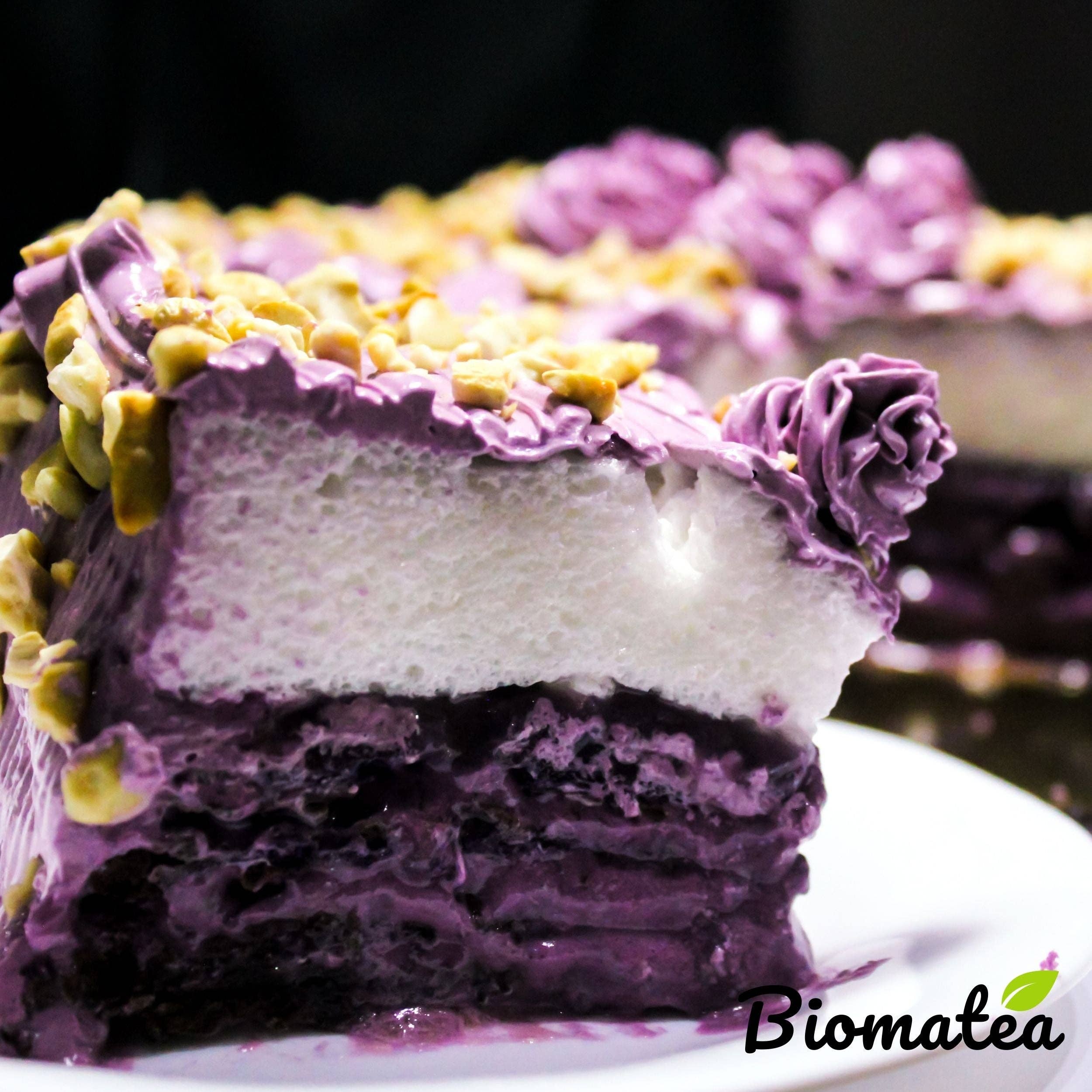 Biomatea - Wholesale Protein/Superfood Powder - Purple yam powder, Ube powder, violet yam Ube powder, natural, 100 g ground5