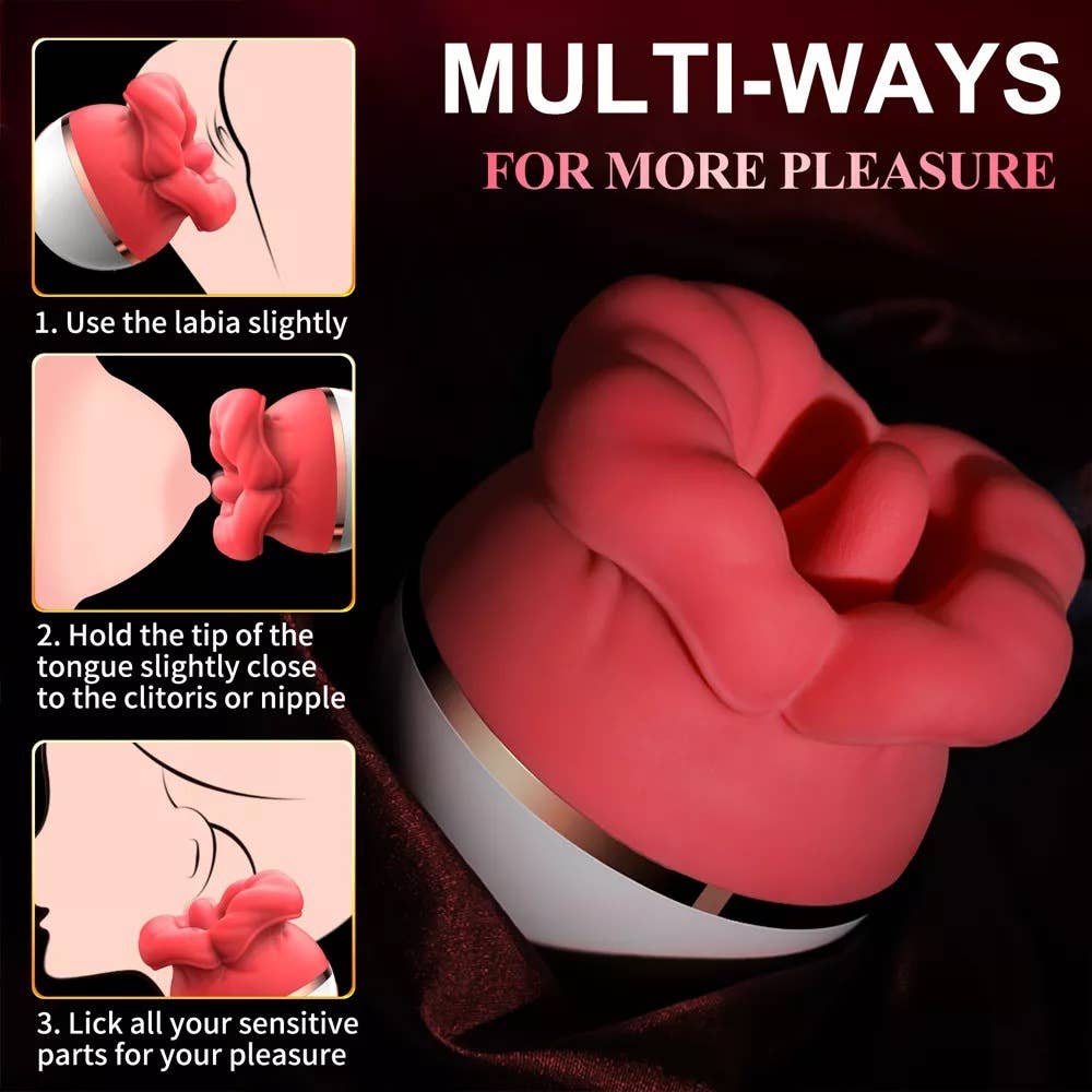Playful Toy Wholesale - Wholesale Sex Toy - Big Mouth Rose Toy4