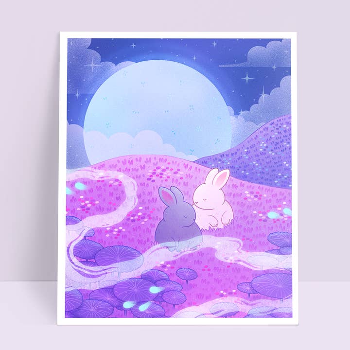 Impresión de Arte 8x10 Por la Luna para venta al por mayor de Arcasian