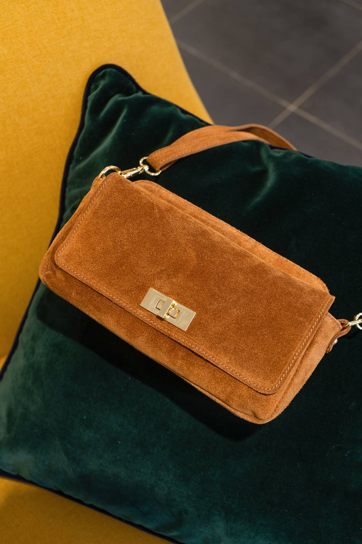 Cherry Paris - Venta al por mayor Maletín - Mujer - Bolso bandolera ILIANE en ante - 418828