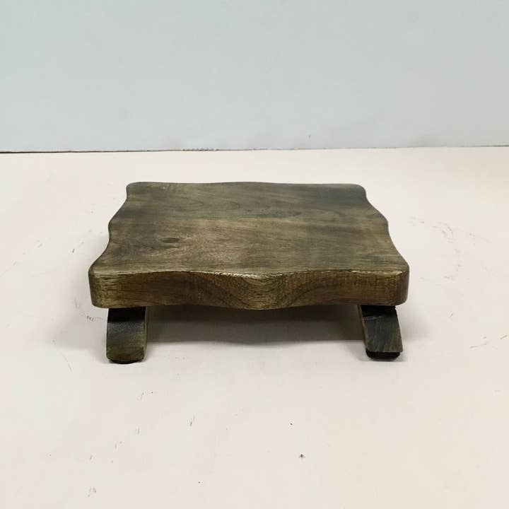 India Handicrafts Inc - Wholesale Decorative Tray - Antique Wood Tray