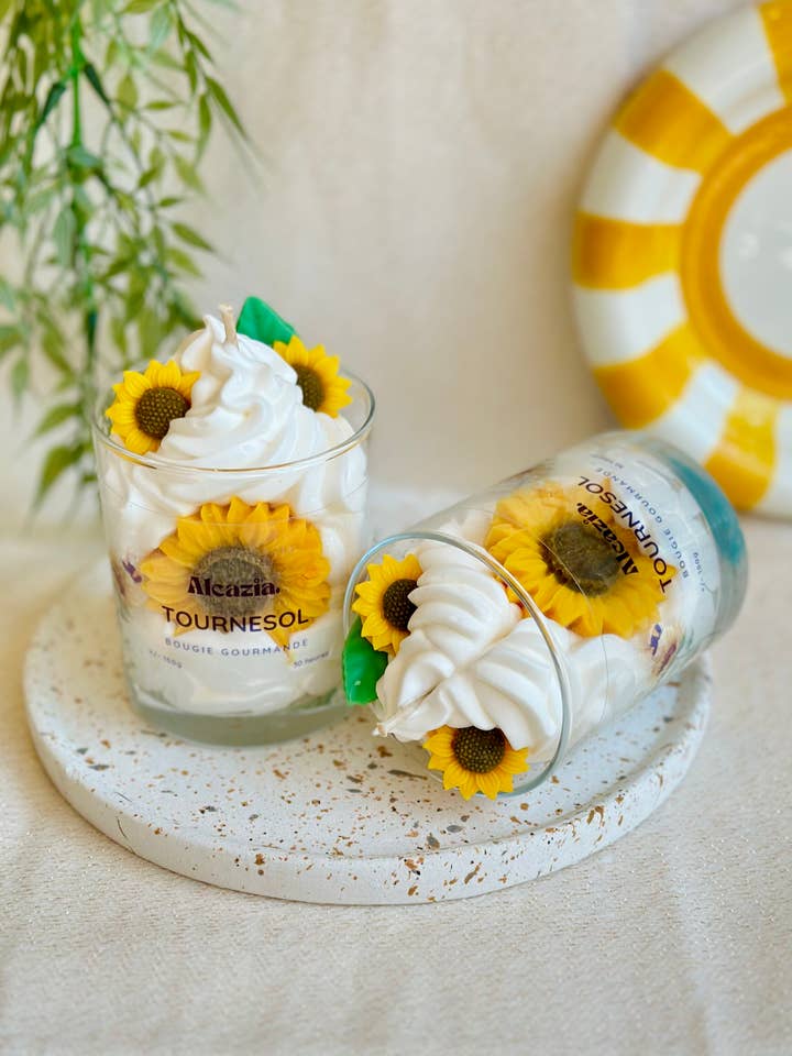 Gourmet Candle - Sunflower for wholesale by Alcazia