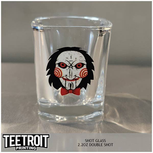 Teetroit Printing LLC - Wholesale Shot glass - Horror Shot Glasses9