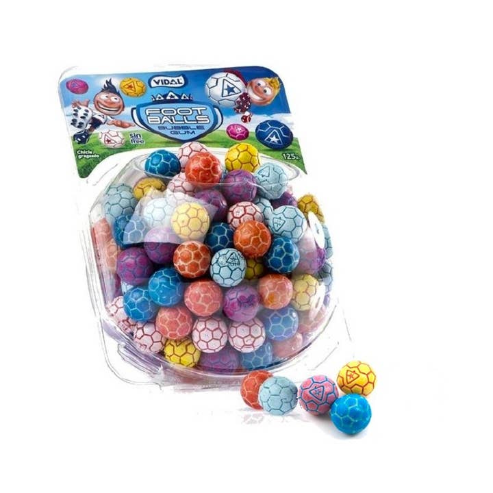 123bonbon - Vente Chewing-gums - VIDAL Bubble Gum Ballon de Foot