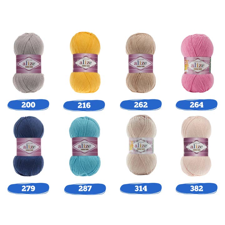 Craftsyarn - Wholesale Yarn - Alize Cotton Gold yarn, Mercerized cotton thread, Amigurumi6