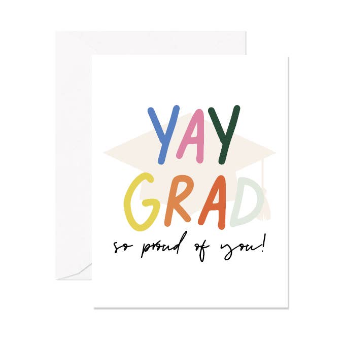 Yay Grad Greeting Card for wholesale by Socialvites