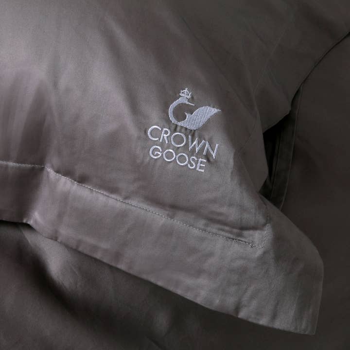 Crown Goose - Wholesale Bedding Set - Sopor Collection, Classic Gray King3
