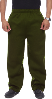LeeHanTon - Wholesale Athletic Sweatpants/Joggers - Men's - LeeHanTon Men's Open Leg Fleece Sweatpants4