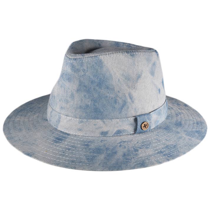 The Denim Dingo Denim Hat- Acid light for wholesale by Fallen Broken Street