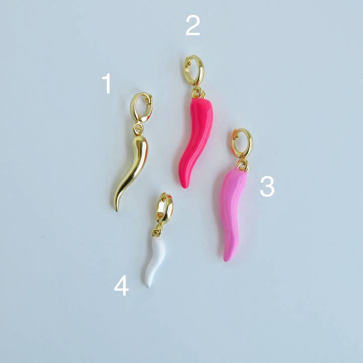 Curated By Suarez - Wholesale Individual Charm/Pendant - Essential Protection - Cornicello Charms with Hinged Clasp2