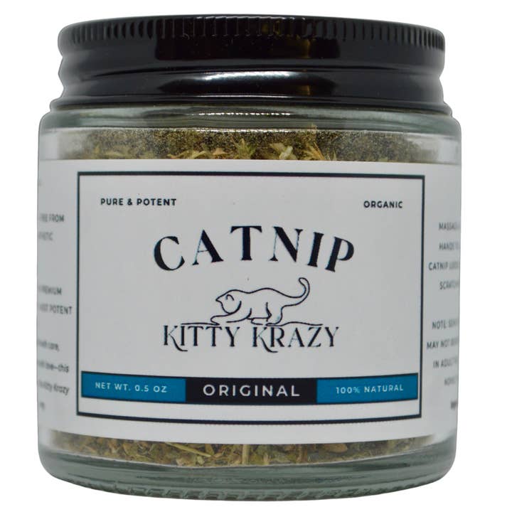 Kitty Krazy - Wholesale Catnip - Kitty Krazy Original Top-Shelf Organic Catnip 0.5 OZ