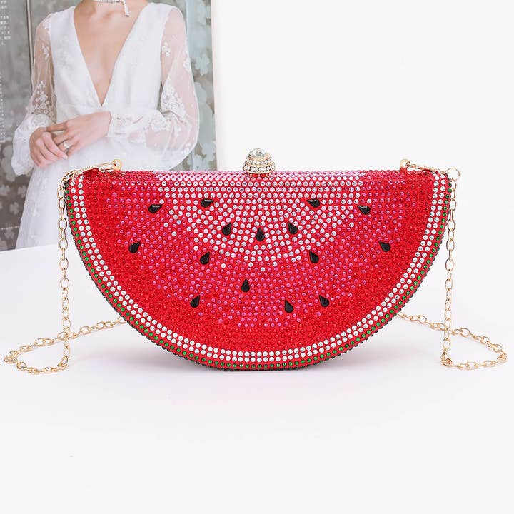 3AM BY H&D ACCESSORIES - Wholesale Clutch Bag - Women's - Metallic Acrylic Clutch