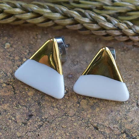 Triune Studs voor wholesale door Sojourn Studio