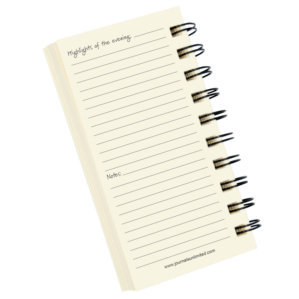 Journals Unlimited - Wholesale Journal/Diary - Mini - Restaurant Journal (Kraft)4