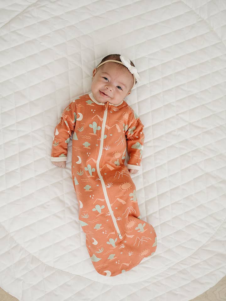 Cat & Dogma - Wholesale Sleepsack - Baby - Organic Cotton Sleepsack - Desert1