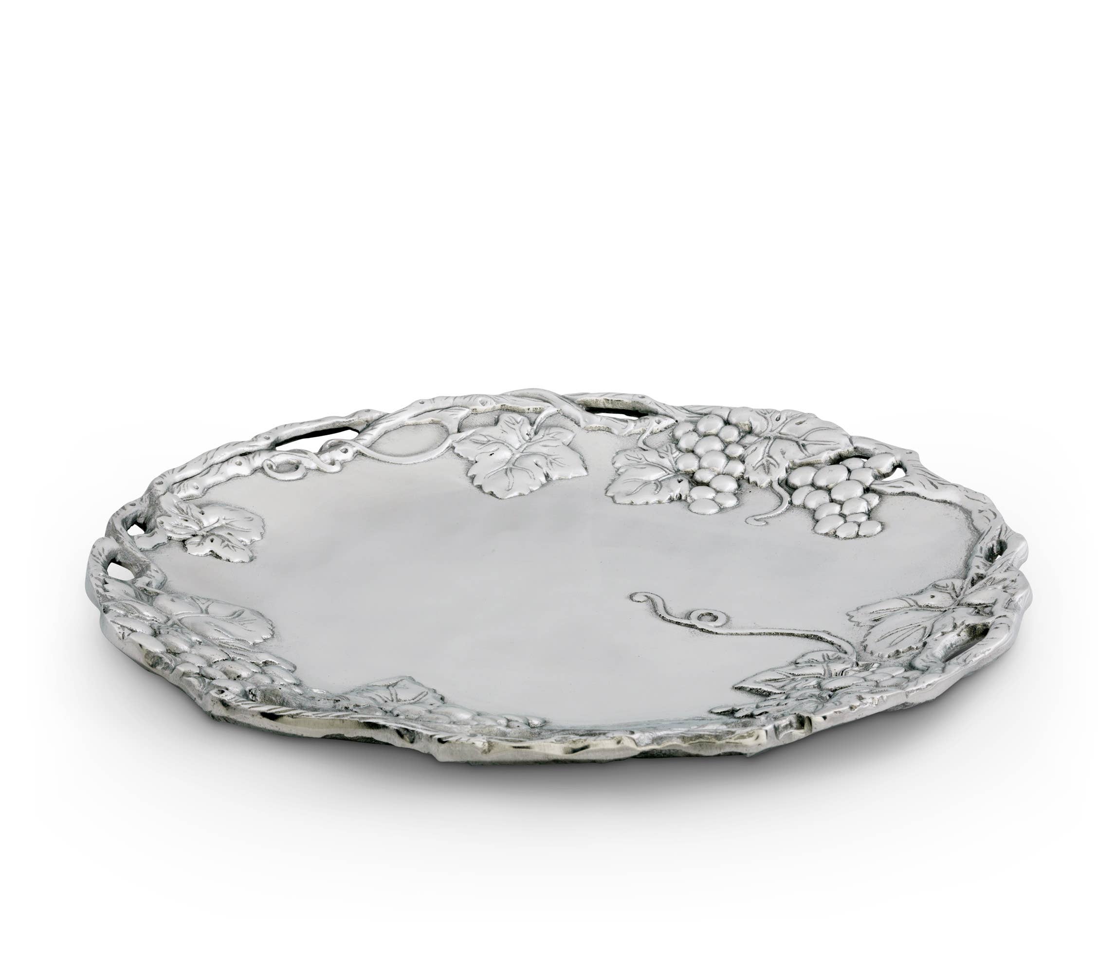 Arthur Court – wholesale Decorative tray – Grape Round Tray 152
