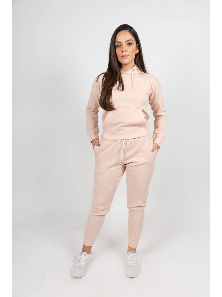 Opposite Sense – Großhandel Trainingsanzug – Damen – Frauen erröten rosa Trainingsanzug3