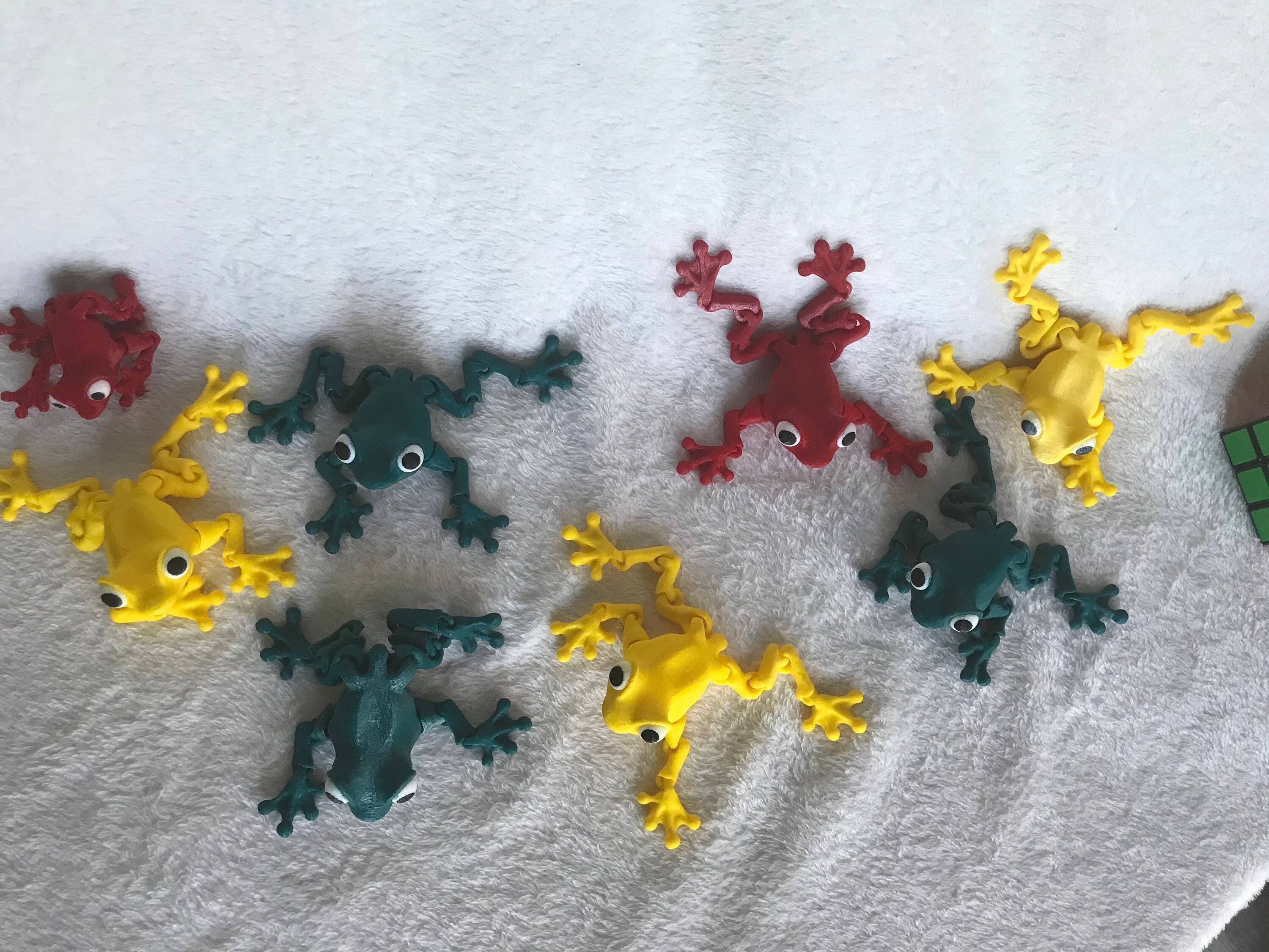 Charles Prints - Wholesale Fidgetspeelgoed - Kinderen - Kikker/gearticuleerd fidgetspeeltje/3D bedrukt2