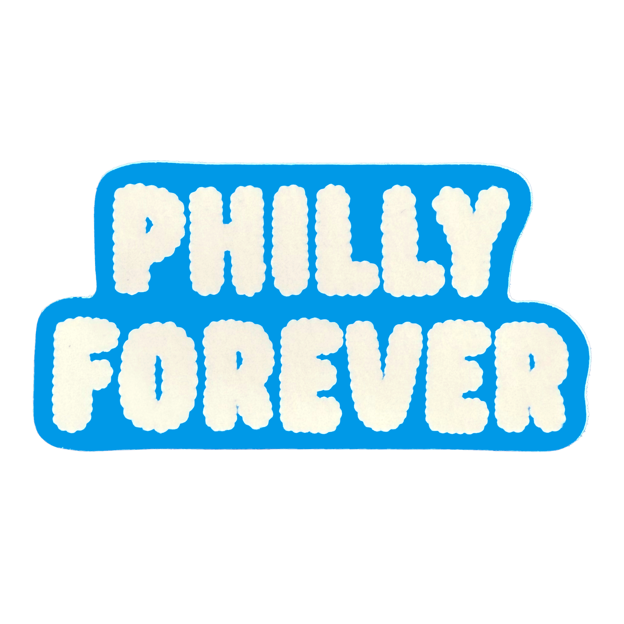 Sidewalk Press – Engroshandel Klistermærke – Philly Forever Klistermærke1