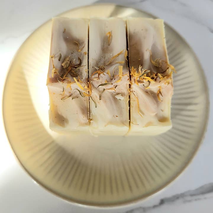 Lemongrass Artisan Soap for wholesale by Backcountry Farms Soap