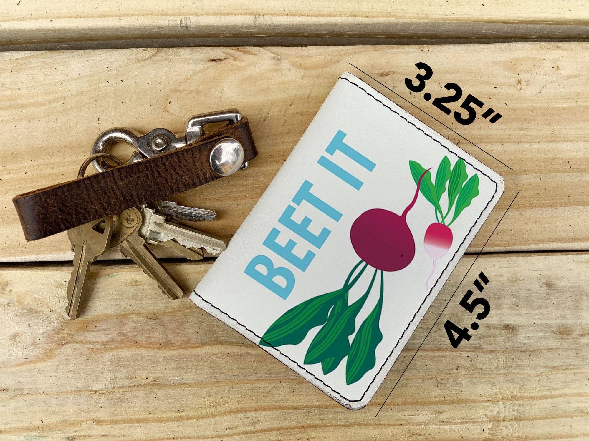 backerton - Wholesale Card Holder - Unisex - See Eye - Leather Spectrum Vert Cardholder Wallet3