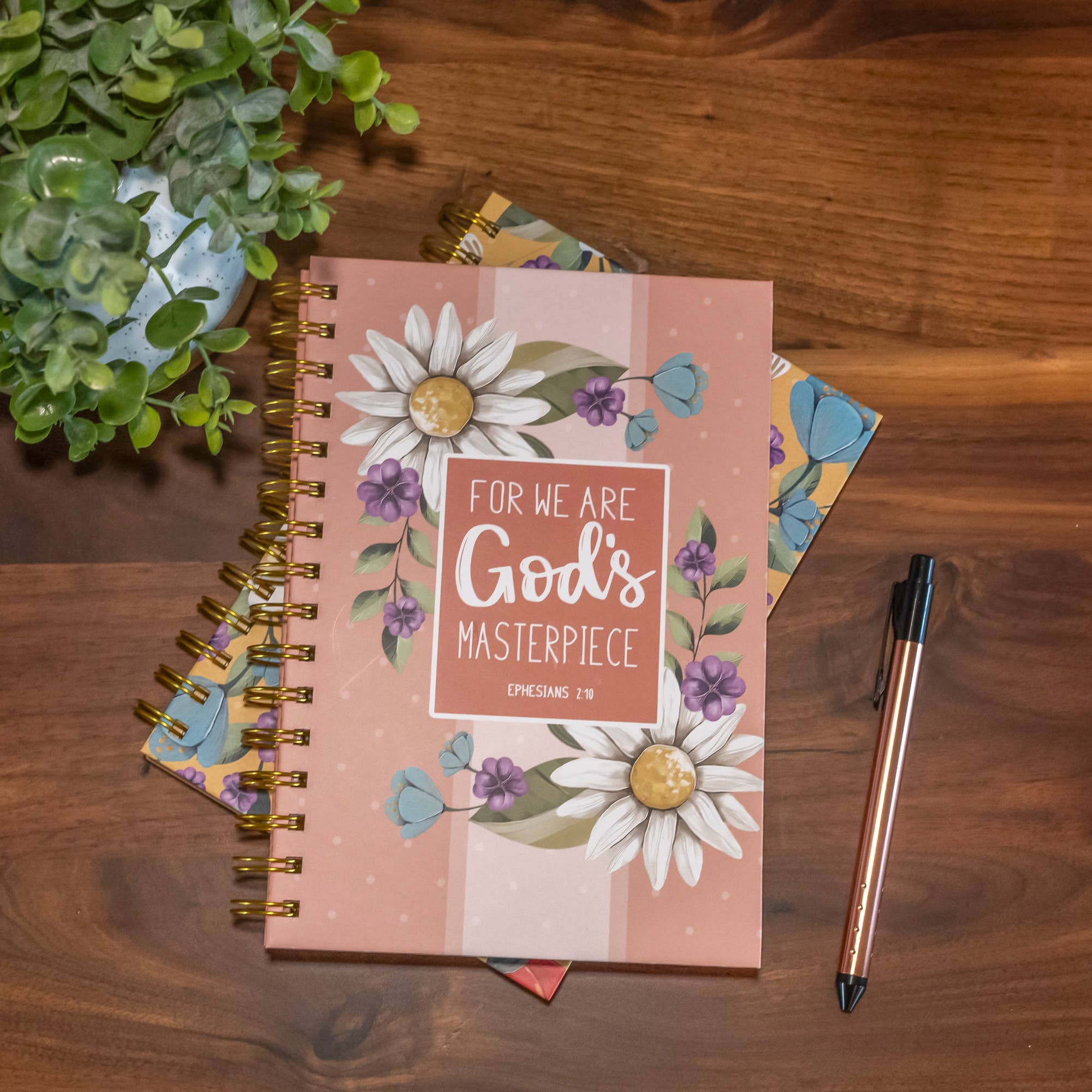 Divinity Boutique - Wholesale Journal/Diary - Spiral Journal: For We Are (Ephesians 2:10)5