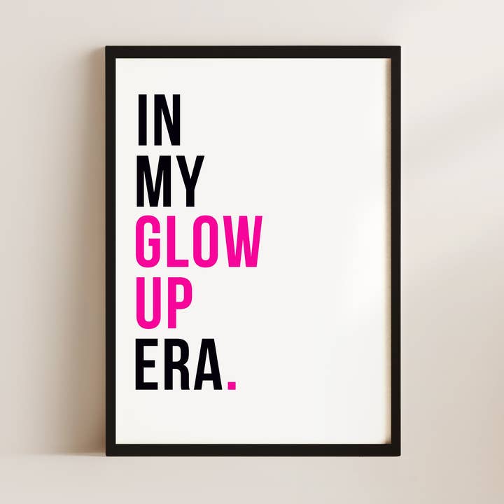 I min glow up-era konstvägg konsttryck för wholesale av Alluvion