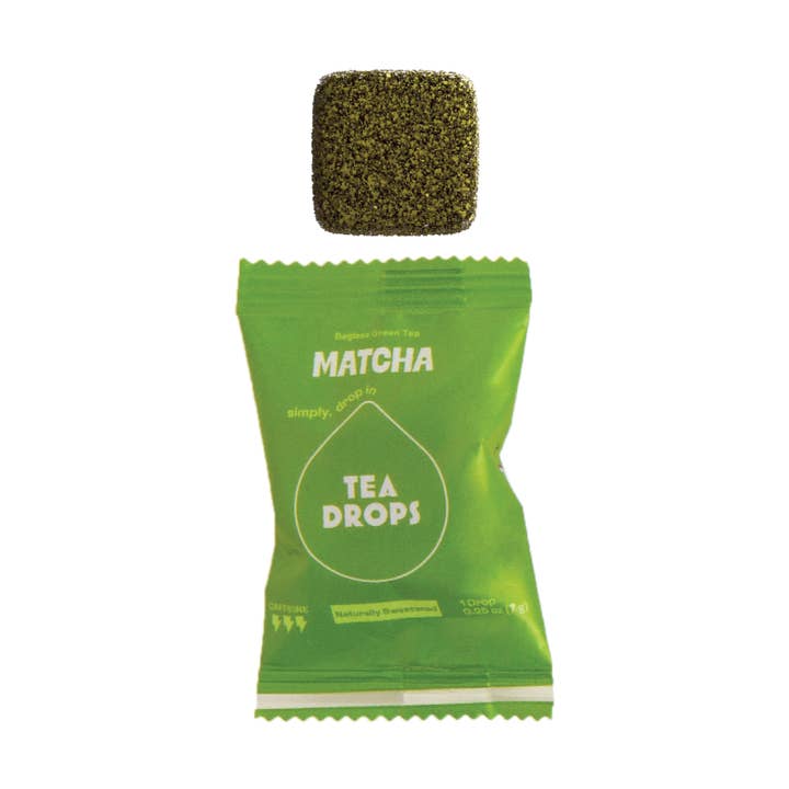 Tea Drops - Wholesale Iced Coffee/Cold Brew - Matcha Green Tea Drop - 30 Unit Single Serves0