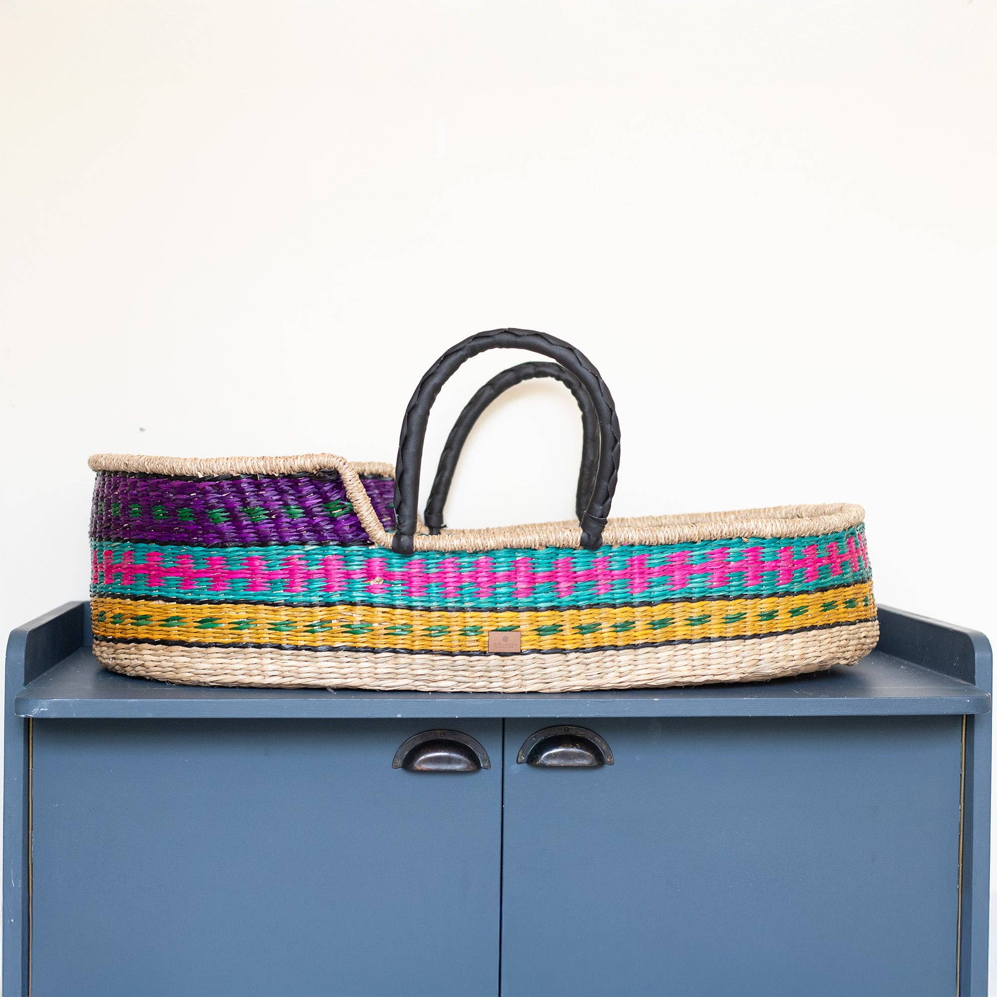 Lille Barn – Berço - Bebé por atacado – Cesto Moisés - Cesto Moisés de Erva-doce - Mila