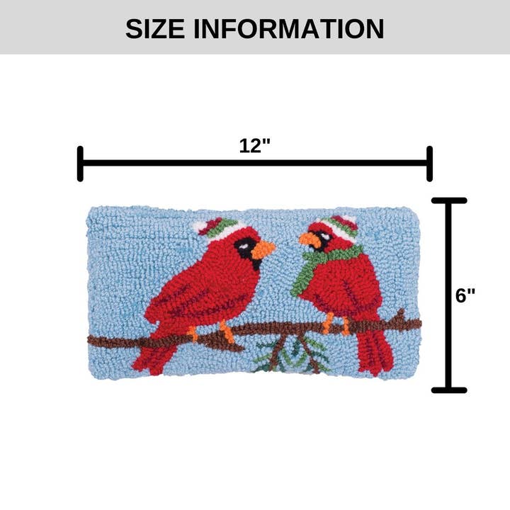 C&F Home - Wholesale Throw/Decorative Pillow - Christmas Winter Cardinal Throw Pillow2