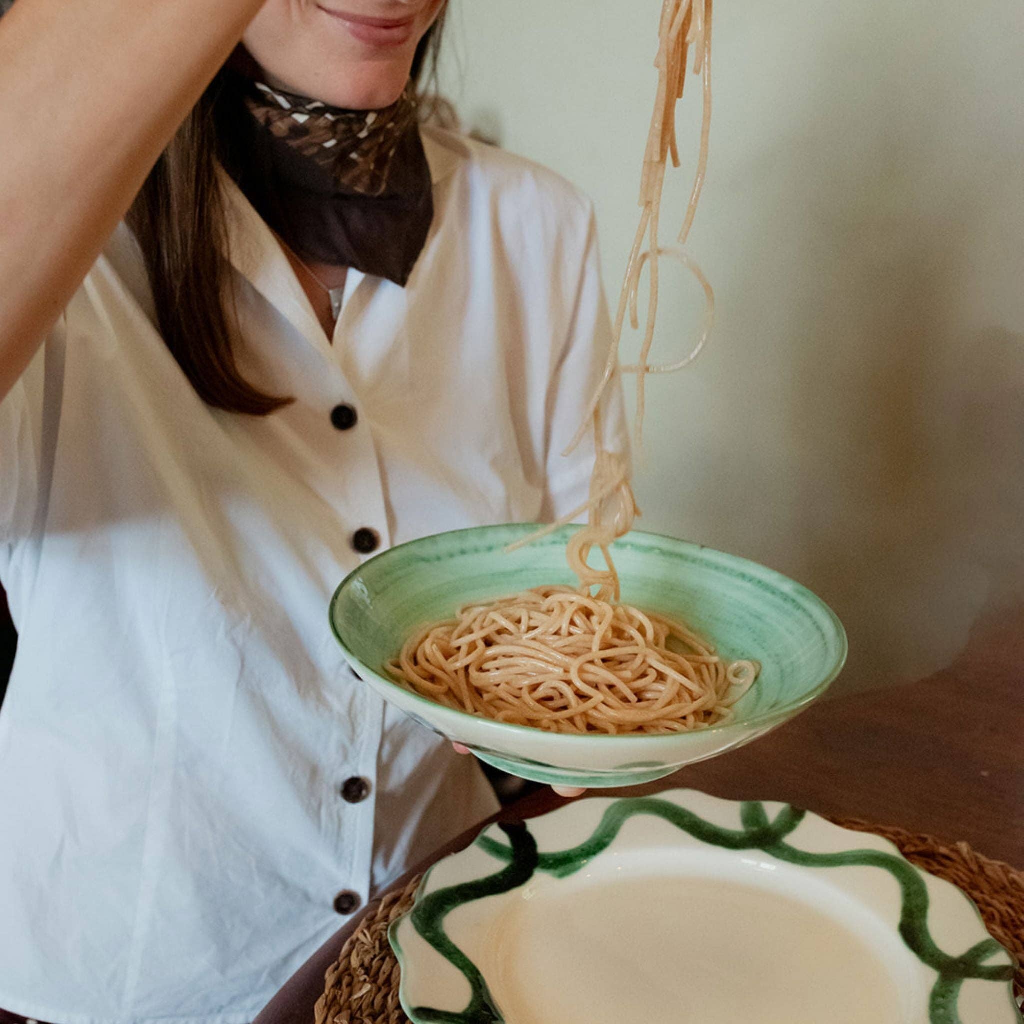 Denise - Wholesale Dinner Plate - Olaf Pasta Plate2