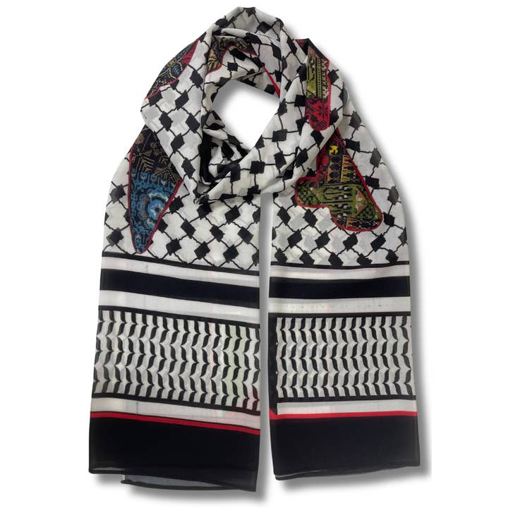 Palestinian Elegance - Wholesale Hijab - Women's - Printed Design Hijabs – Diverse Varieties12