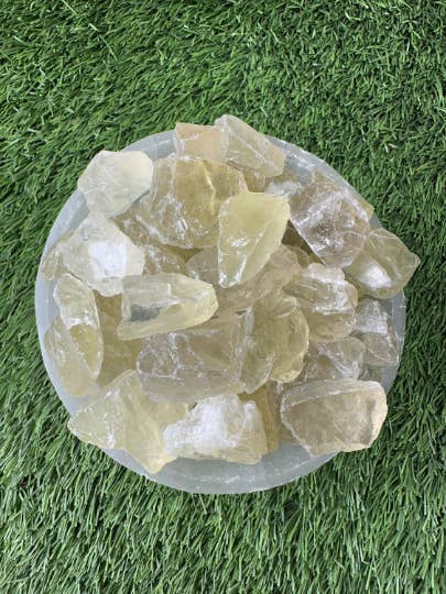 Citrine RAW, 0.75"-1.25" Size, RAW Citrine Chunks for wholesale by CaNatureLover
