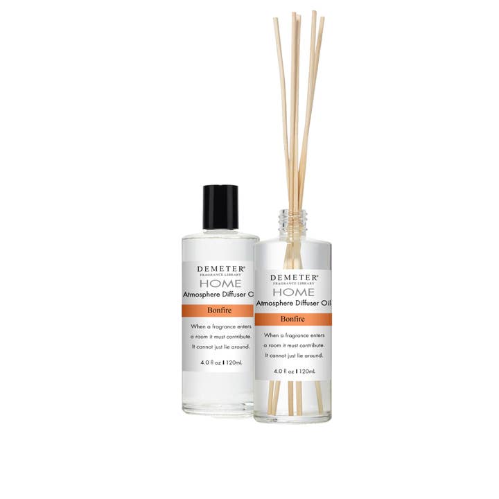 Bonfire 4oz Diffuser Oil for wholesale by Demeter Fragrance Library