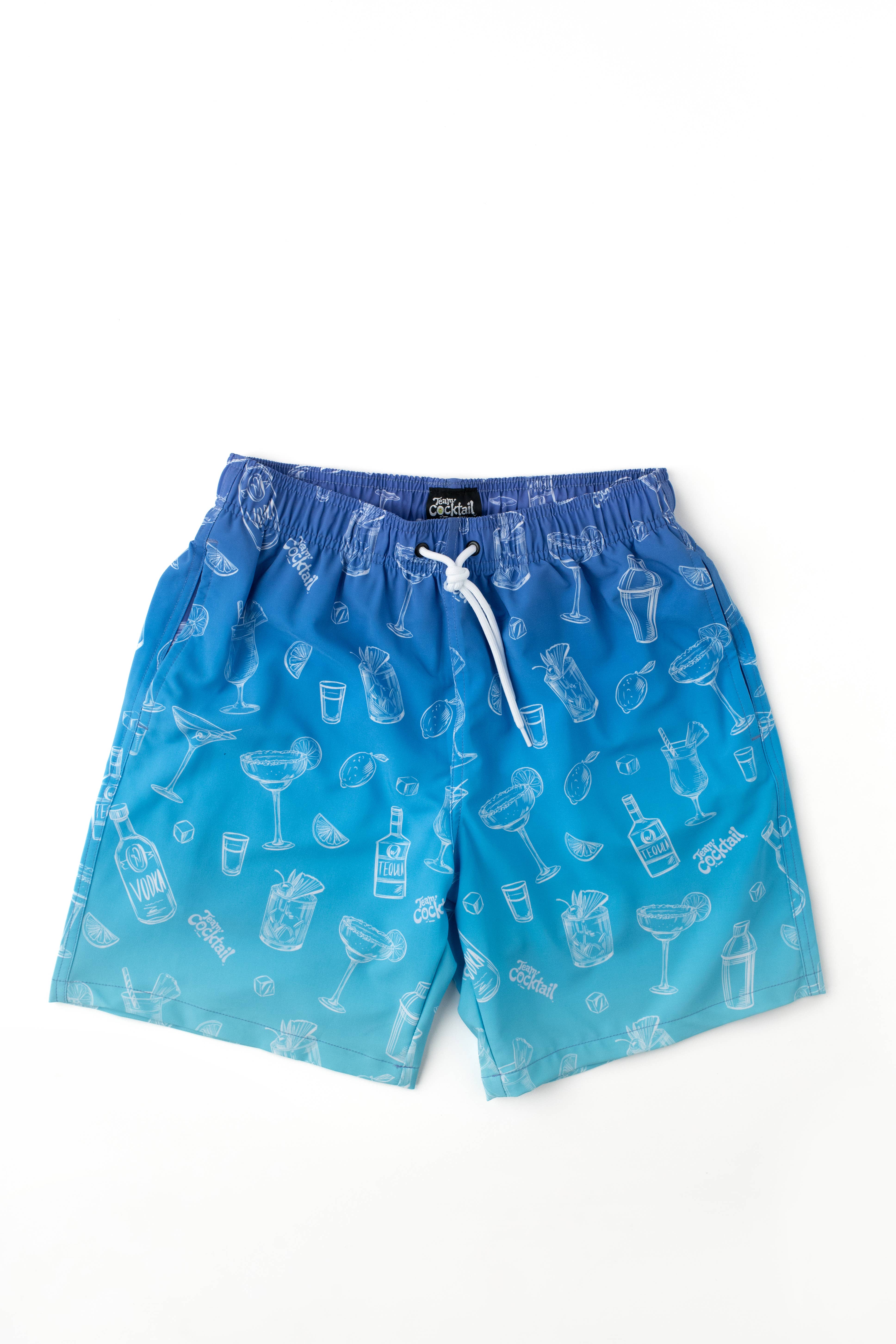 Team Cocktail - Wholesale Swim Shorts - Men's - Ombre Cocktails Hybrid Swim Shorts9